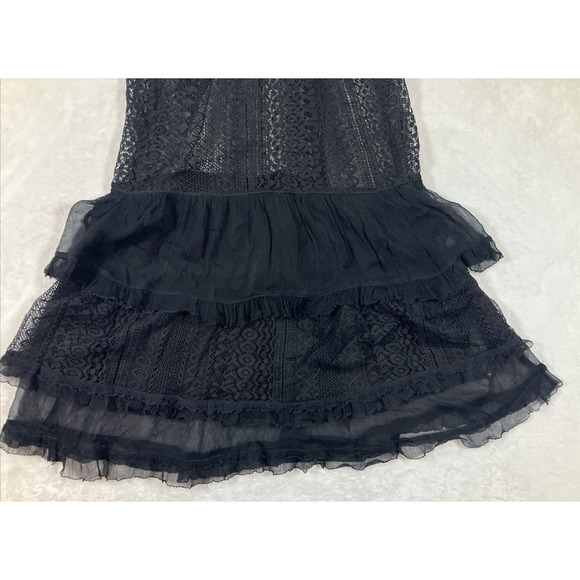 URBAN OUTFITTERS KIMCHI BLUE Lace Tank Top Blouse Goth Witchy Fairy Size Small - Picture 4 of 14